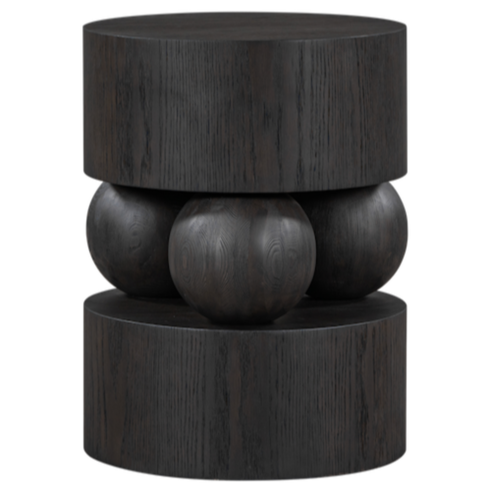 Zenobia 18" End Table - Rich Coffee