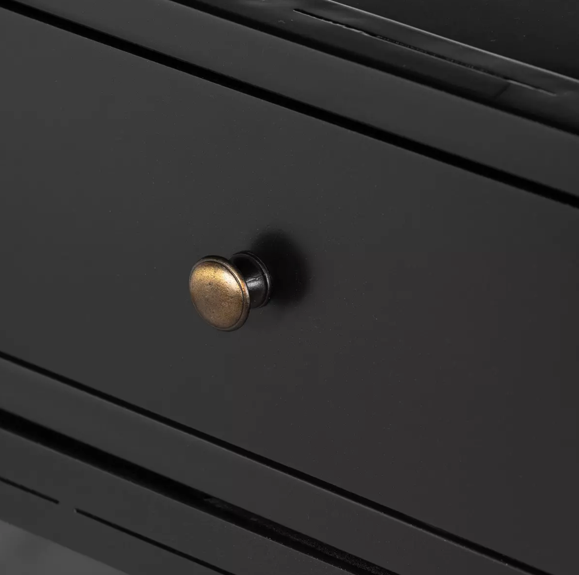 Bellford 35" Shadow Box Cabinet - Black