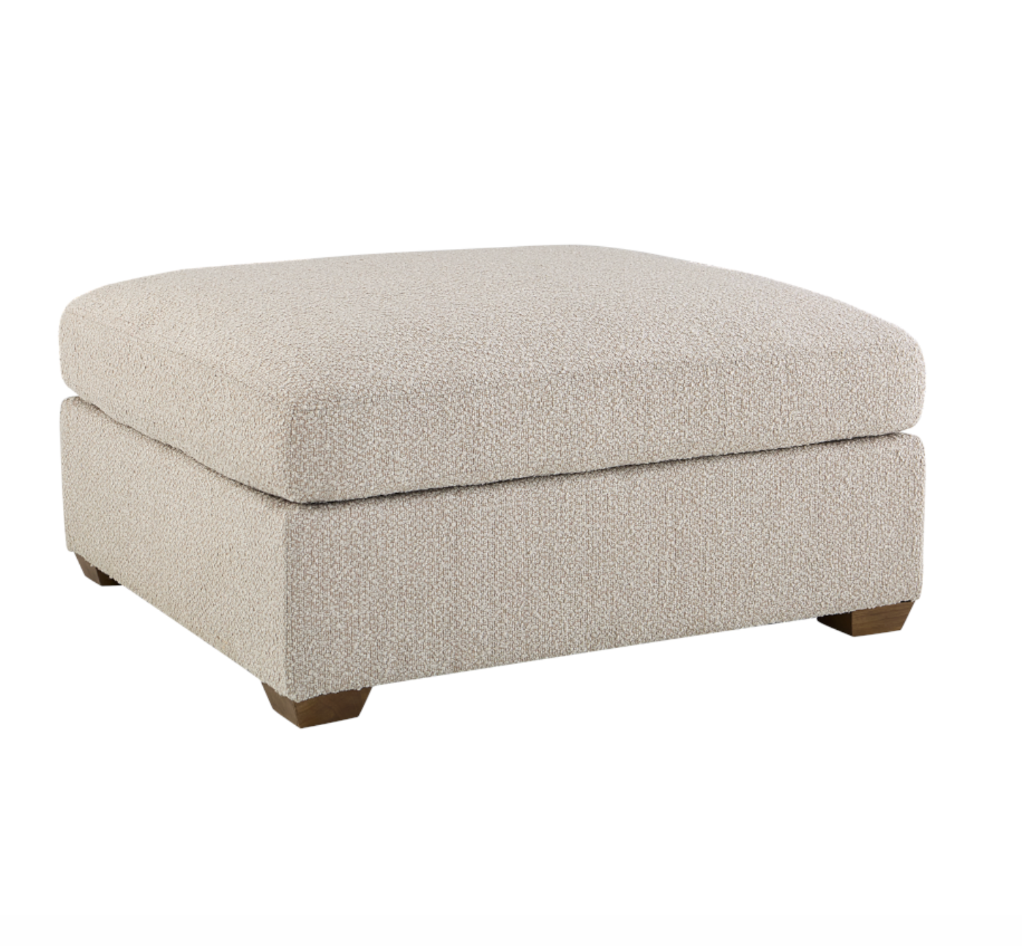 Yara 43" Ottoman - Performance Oatmeal