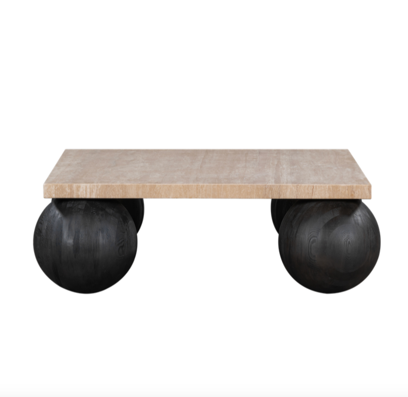 Aria 43" Coffee Table - Warm Travertine