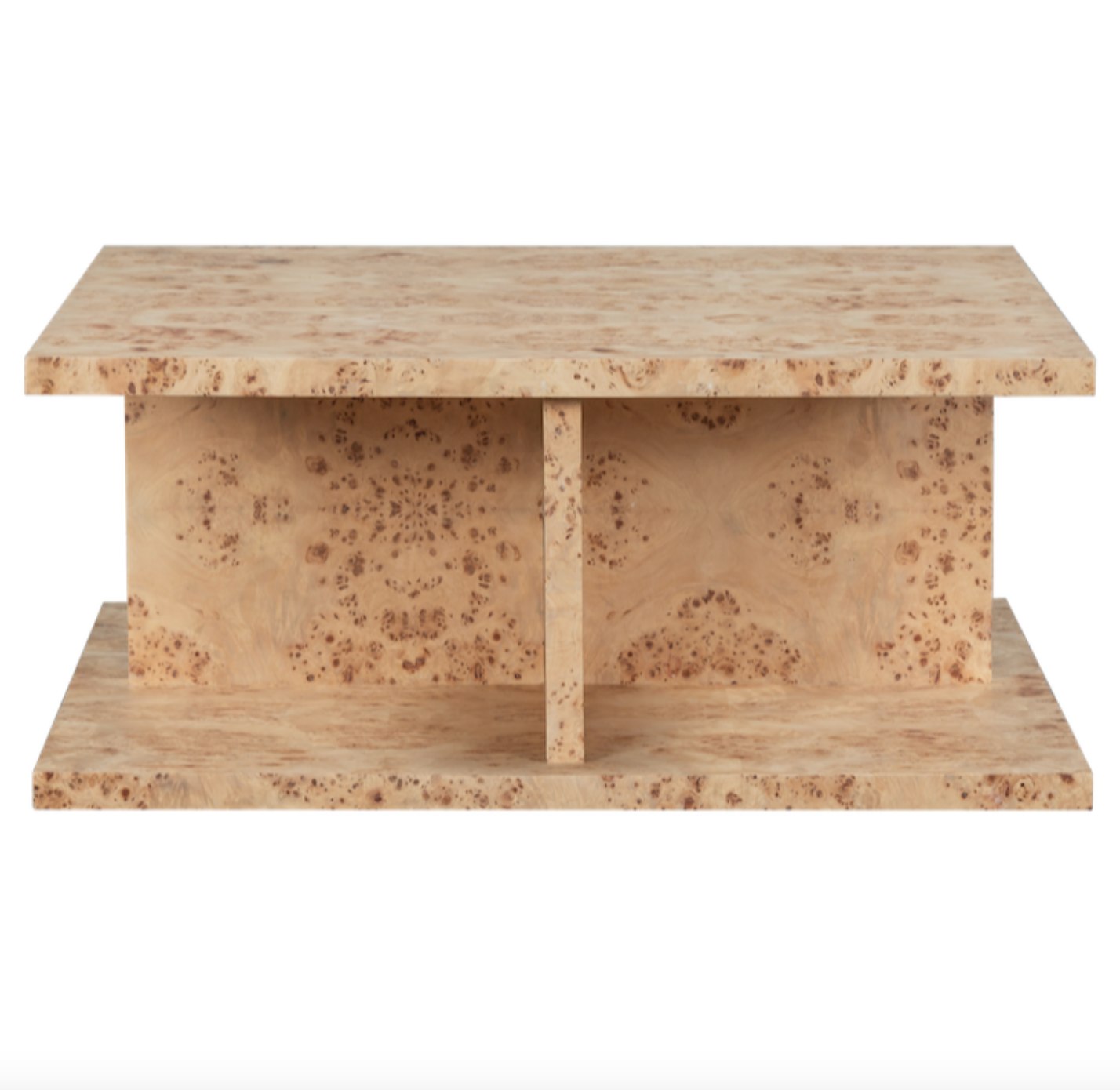 Azalea 40" Coffee Table - Toasted Burl