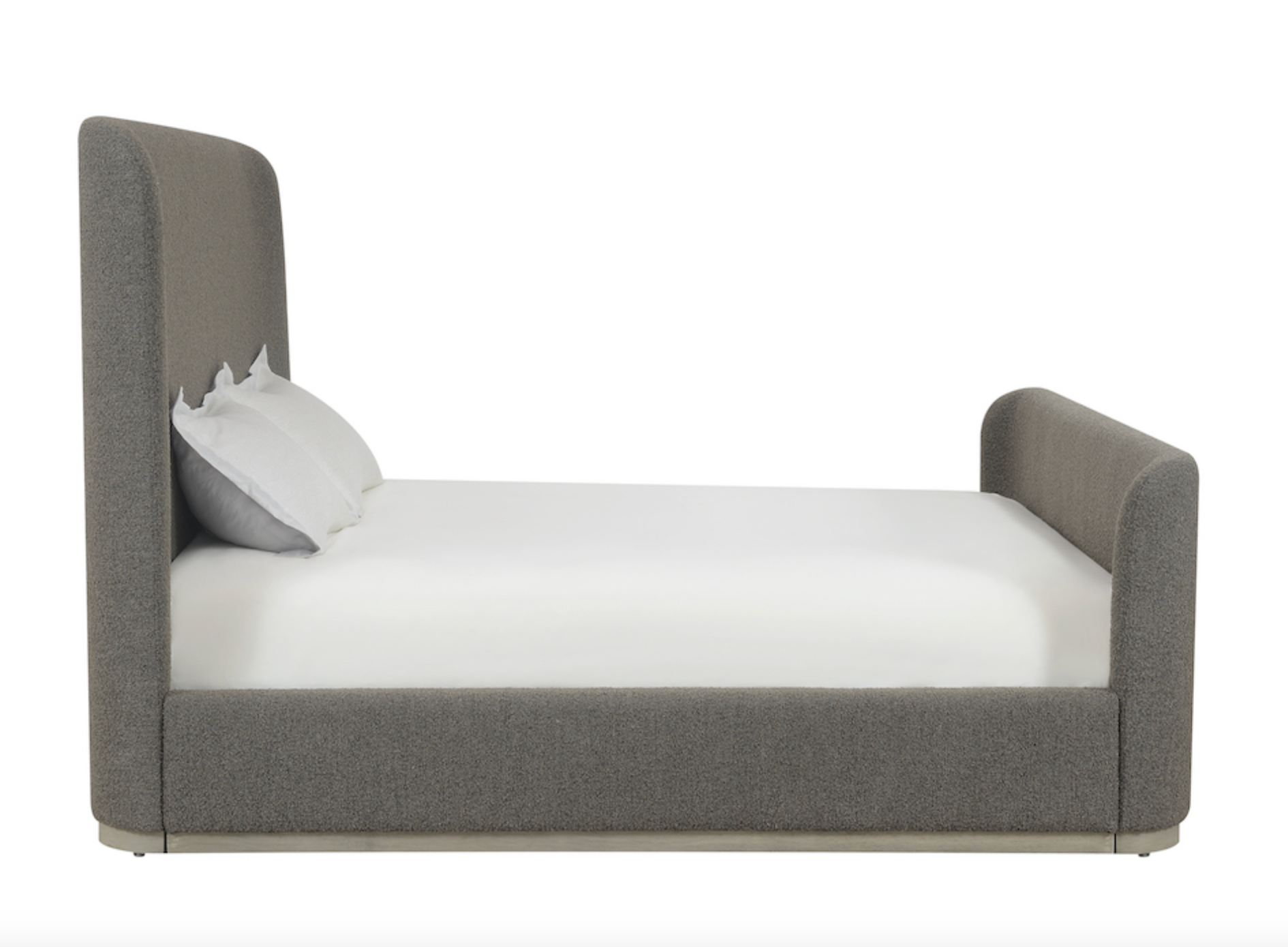 Bianca 70" Queen Bed - River Stone + Beechwood