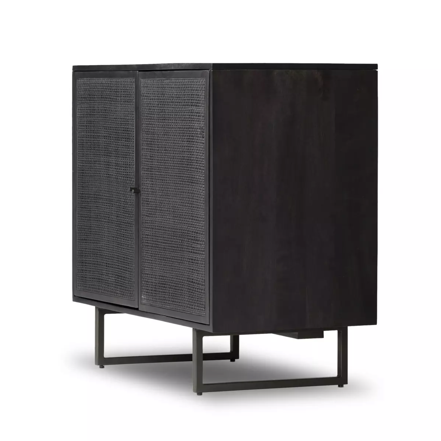 Dennen 35" Small Cabinet - Black Wash