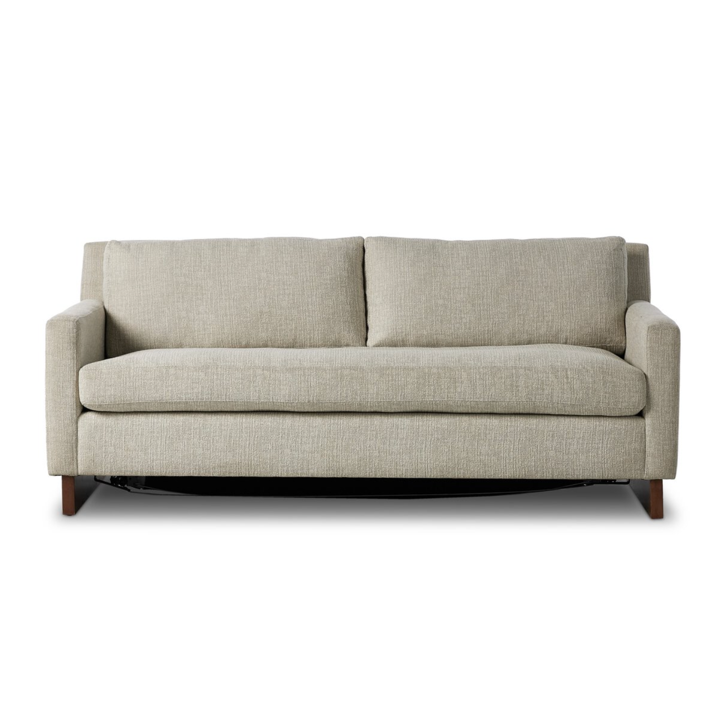 Calliope 76" Queen Sleeper Sofa - Performance Alameda Snow