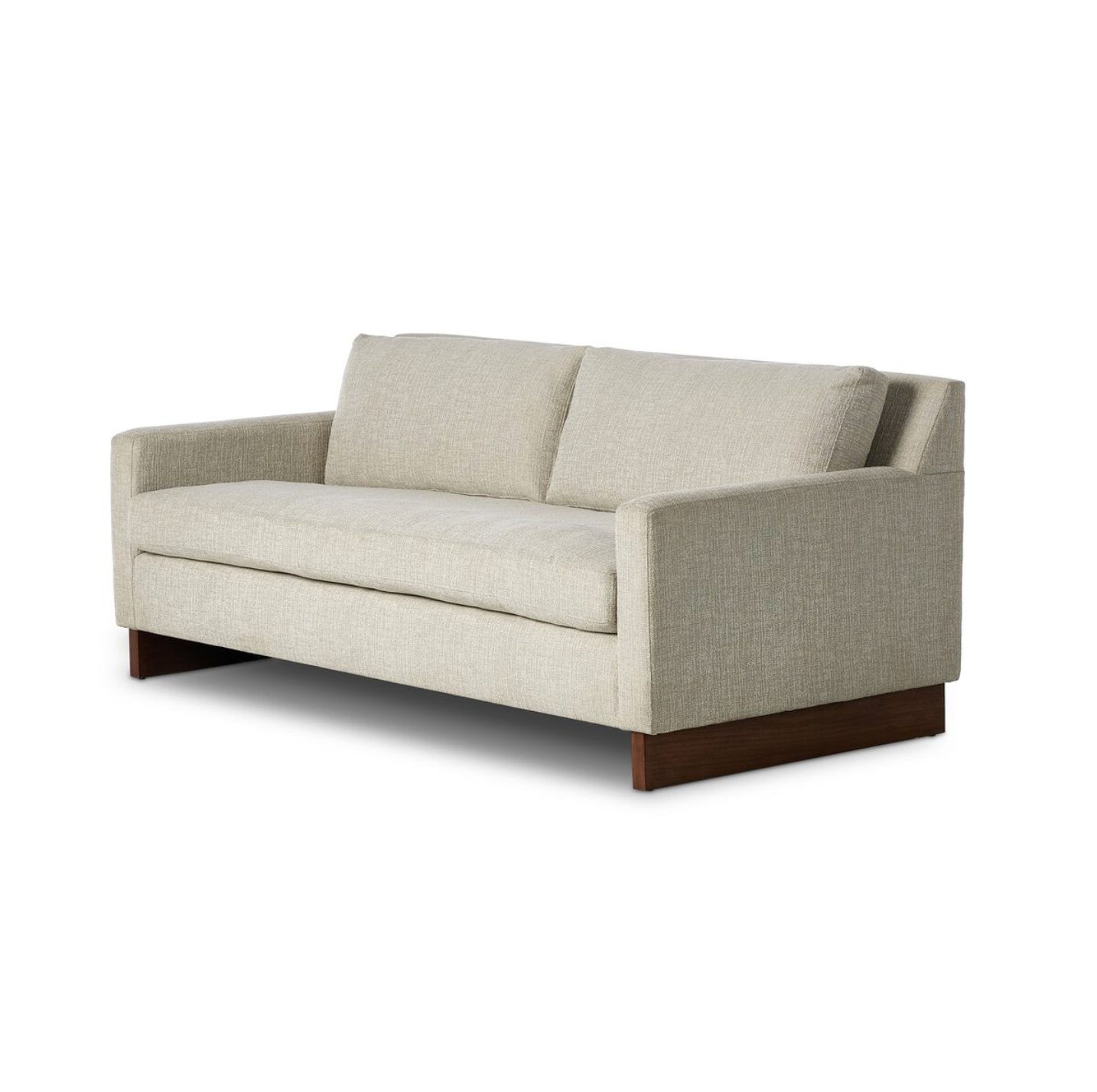 Calliope 76" Queen Sleeper Sofa - Performance Alameda Snow