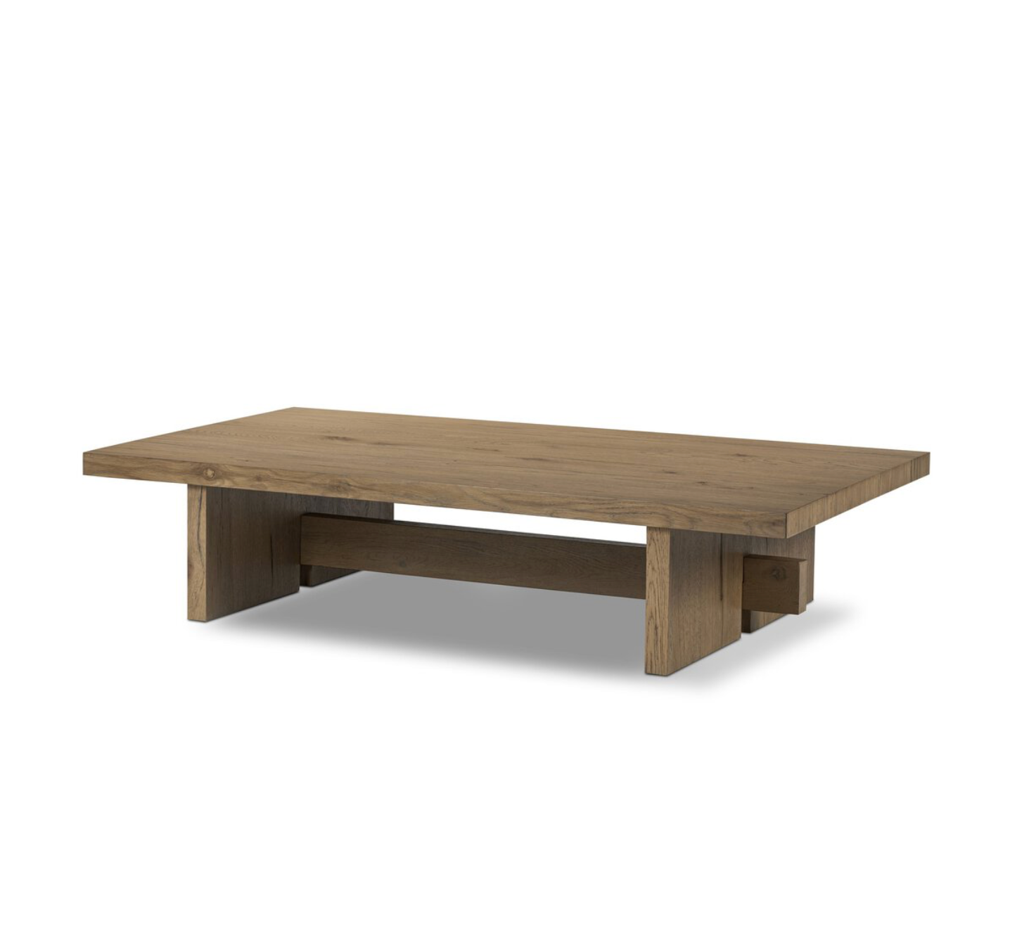 Serenity 65" Coffee Table - Rubbed Light Oak