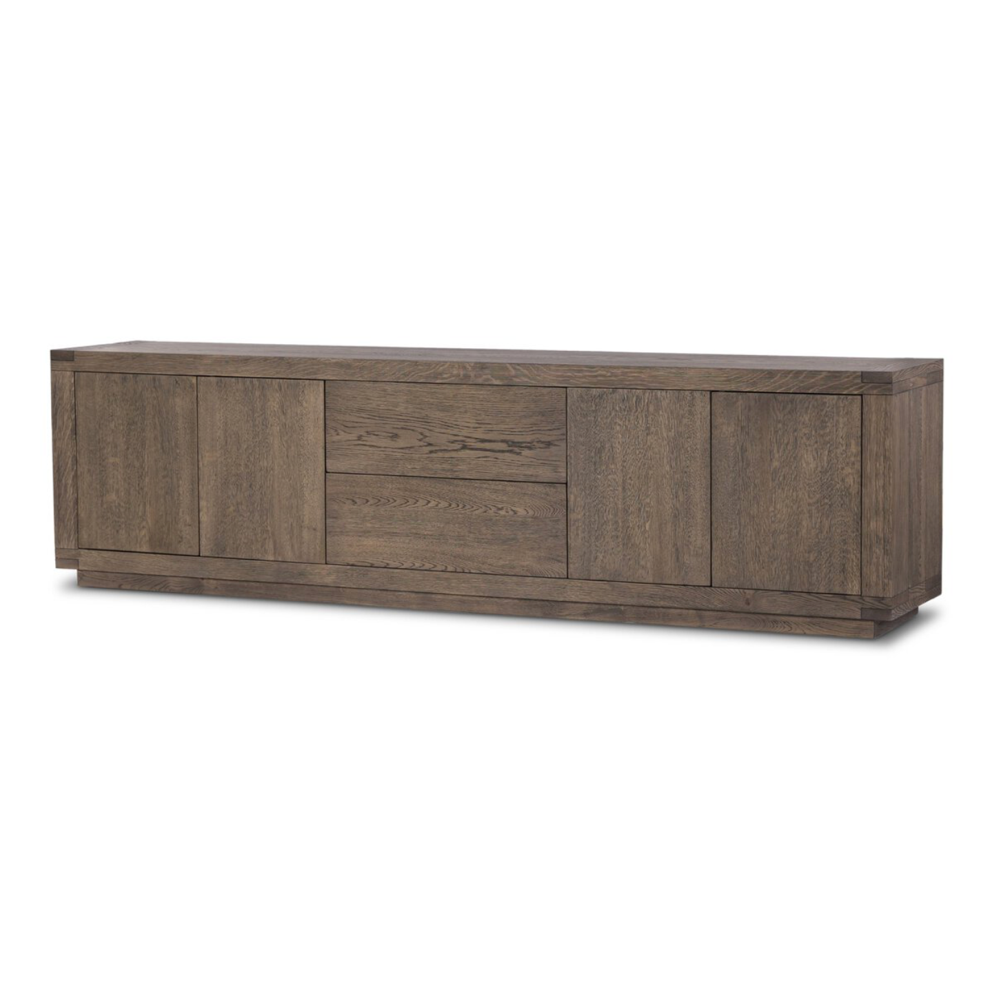 Helvetica 94" Sideboard - Worn Oak