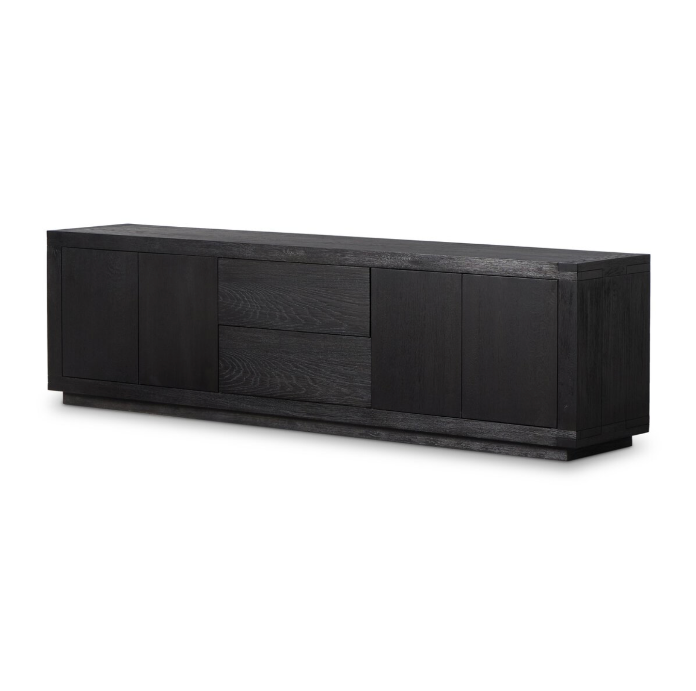 Helvetica 94" Sideboard - Worn Black