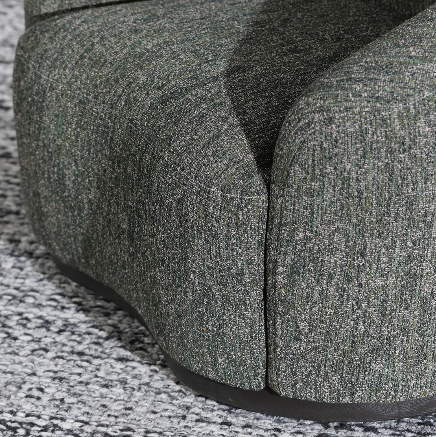 Harper Swivel Accent Chair - Antique Green