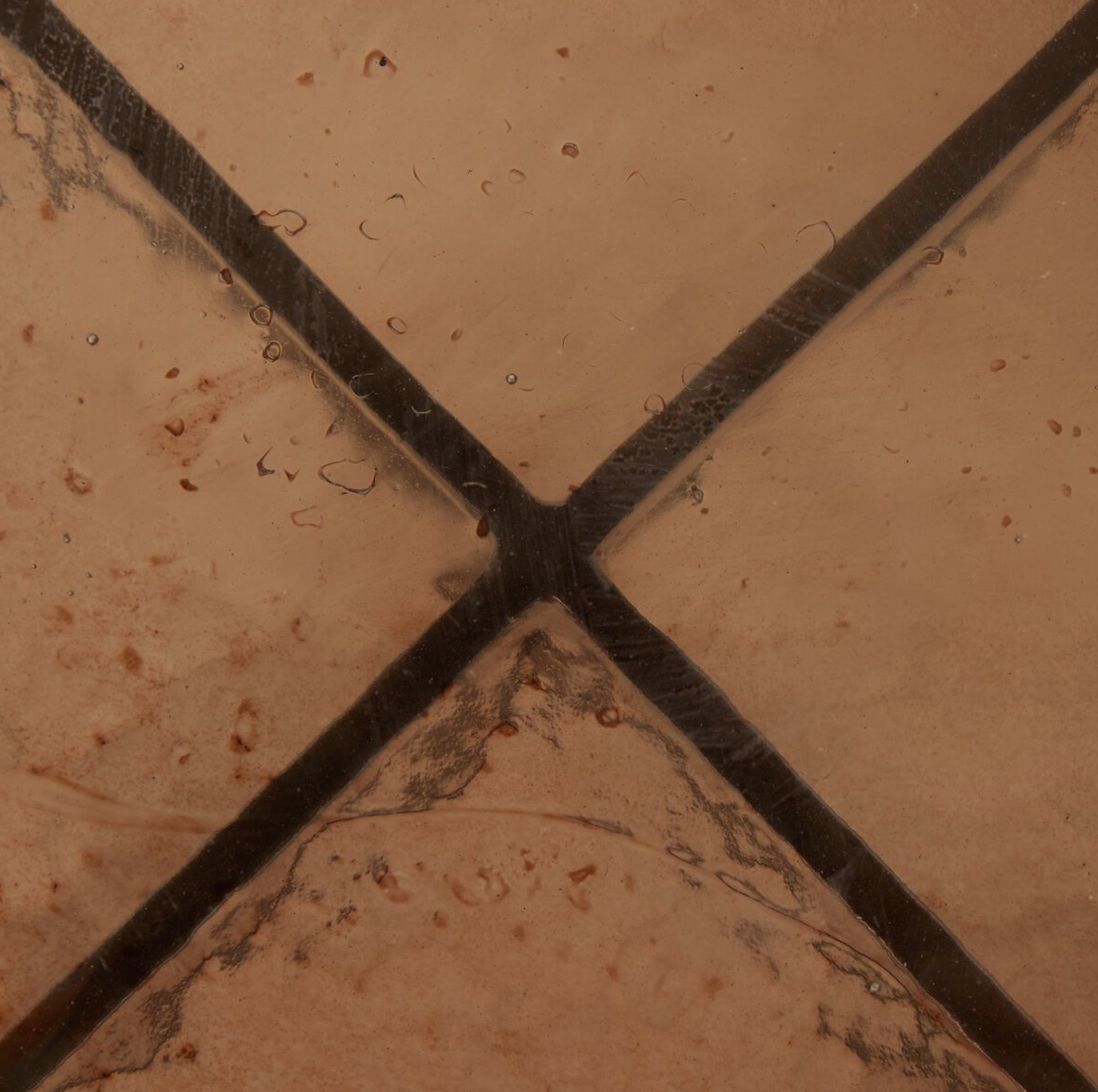 Miranda 21" Bar Cart - Dark Brass + Smoked Glass