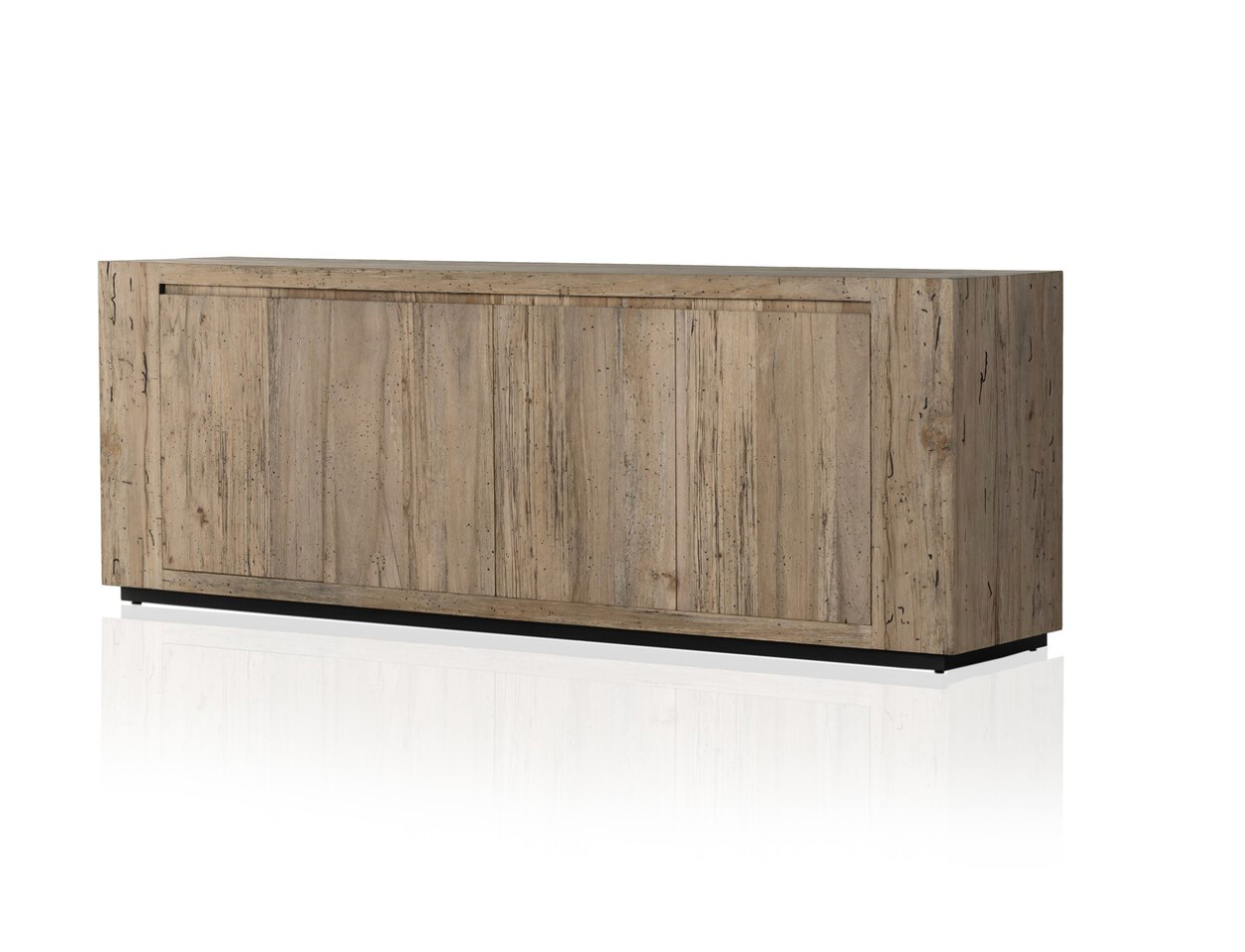 Laramie 95" 4 Door Sideboard - Rustic Oak