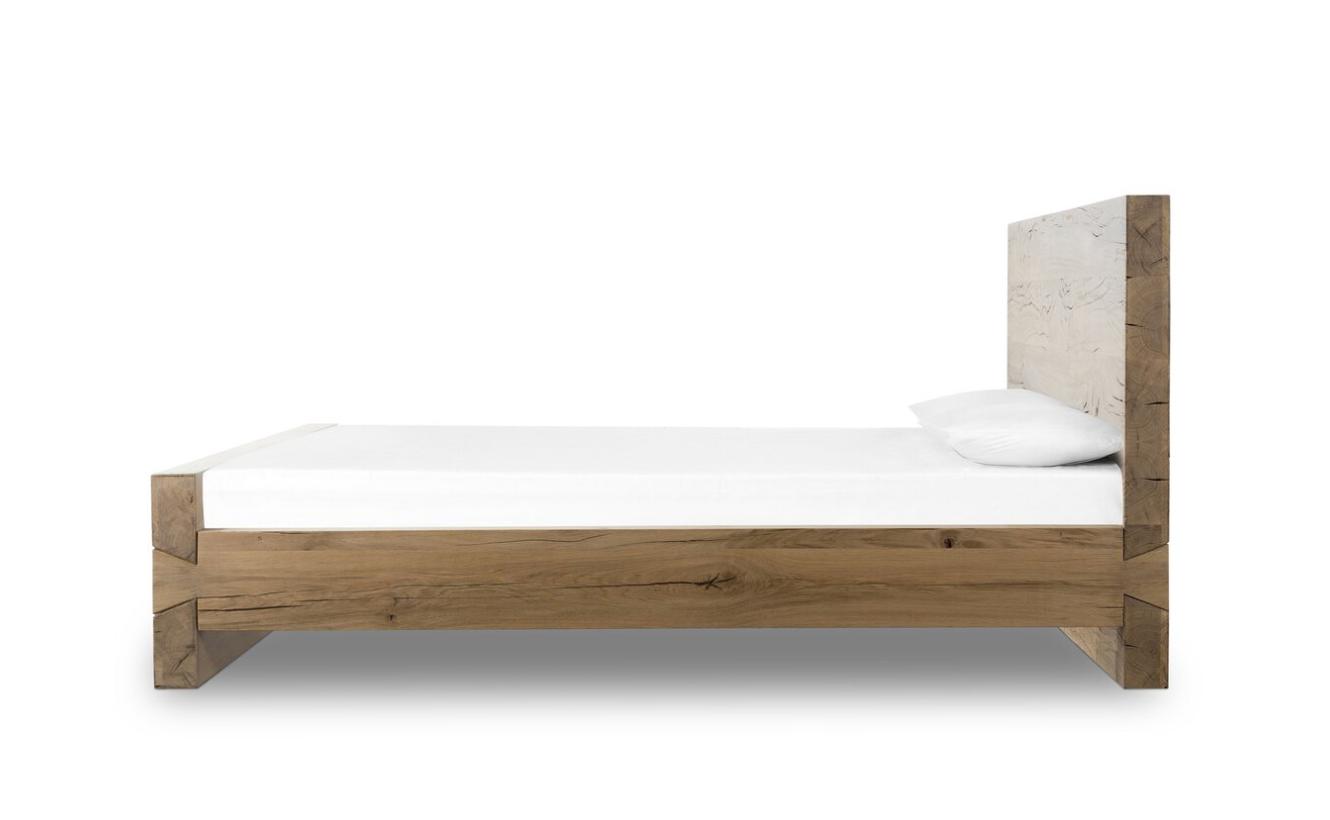 Eliza 69" Reclaimed Oak Queen Bed - Natural