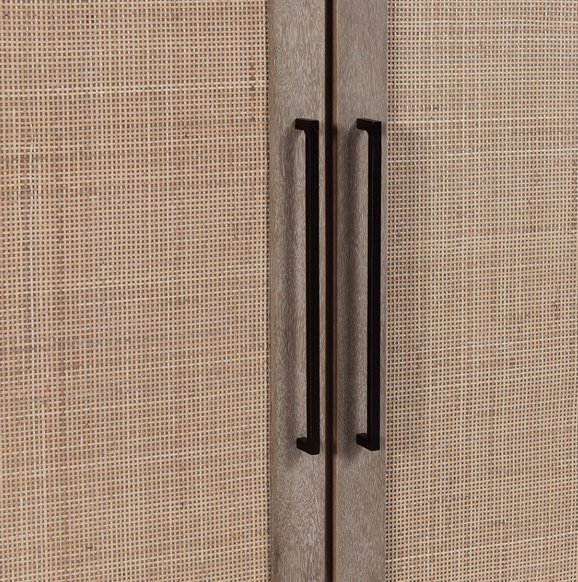 Plateau 72" 4 Door Sideboard - Natural Taupe + Cane