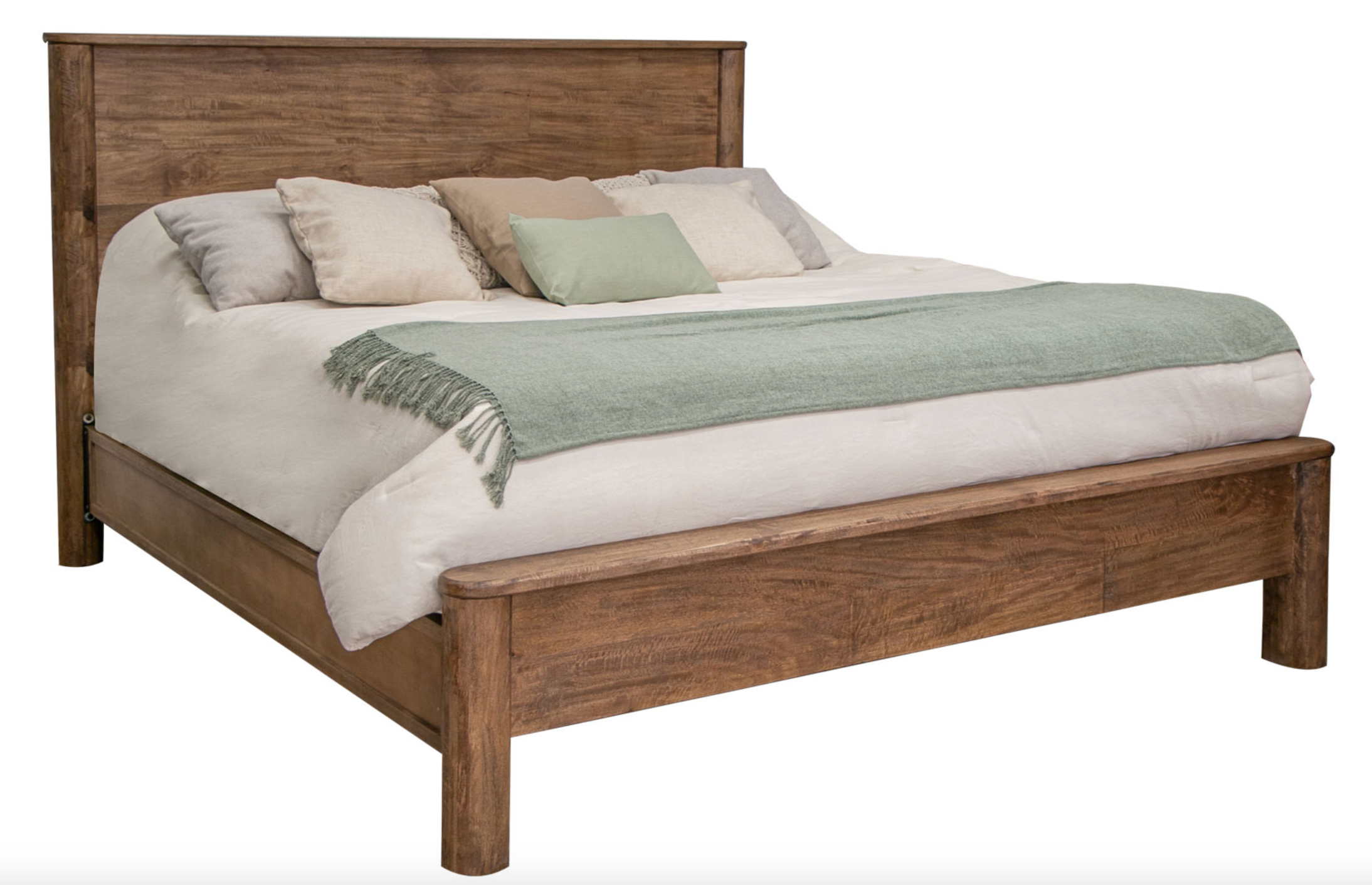 Aspen 66" Queen Platform Bed - Warm Natural
