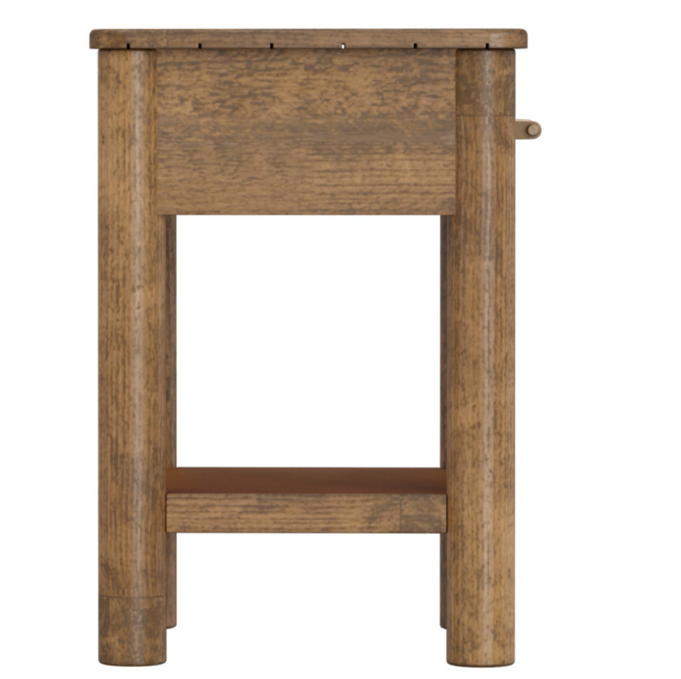 Aspen 18" Chairside Table - Warm Natural