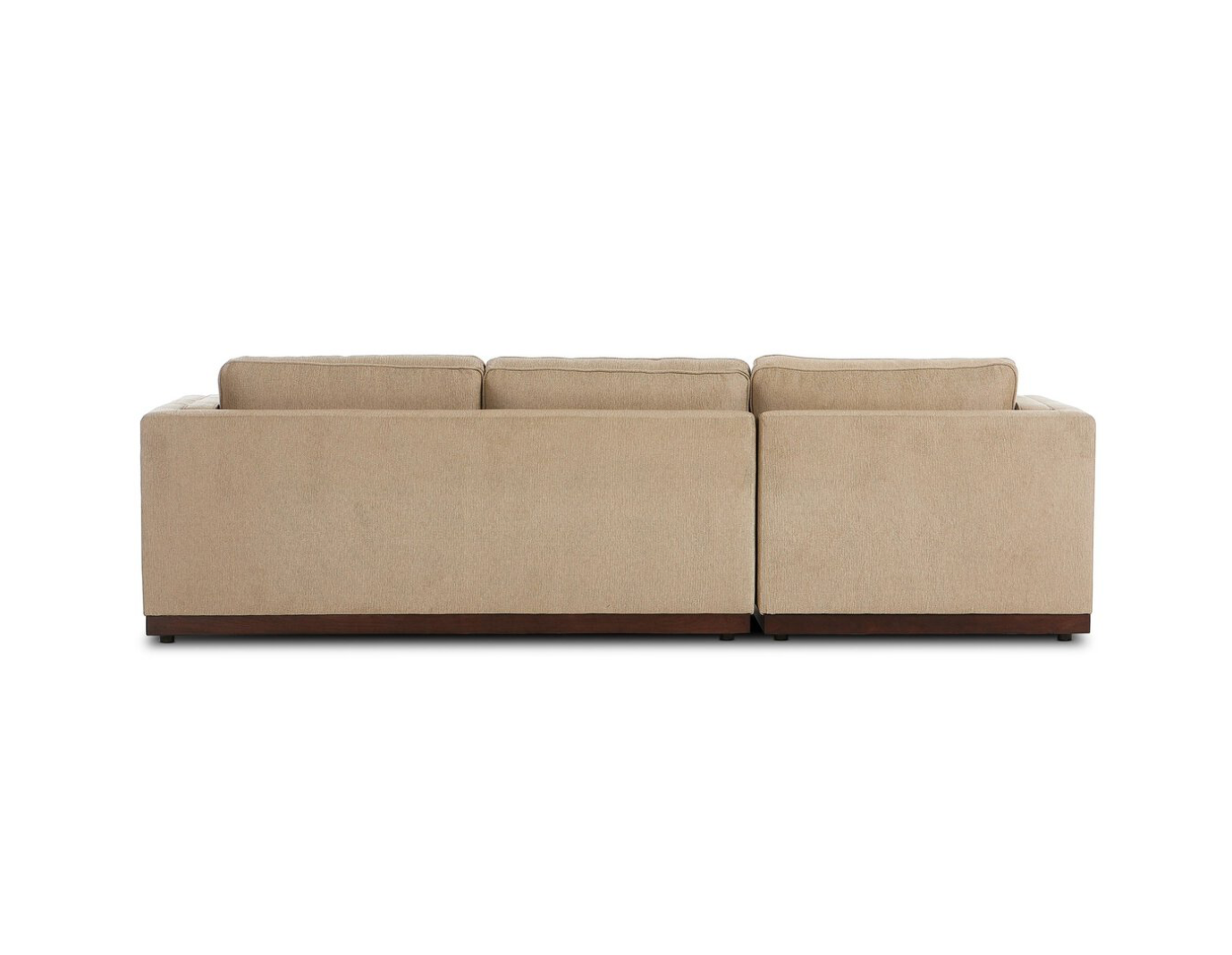 Amber 121" Sofa + LAF Chaise - Quenton Pebble