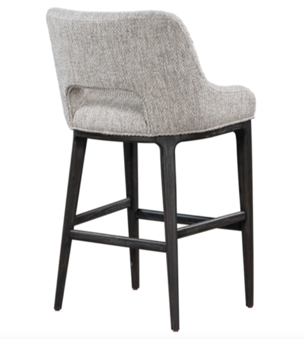 Cole Bar Stool- Frothed Latte and Dark Cinder