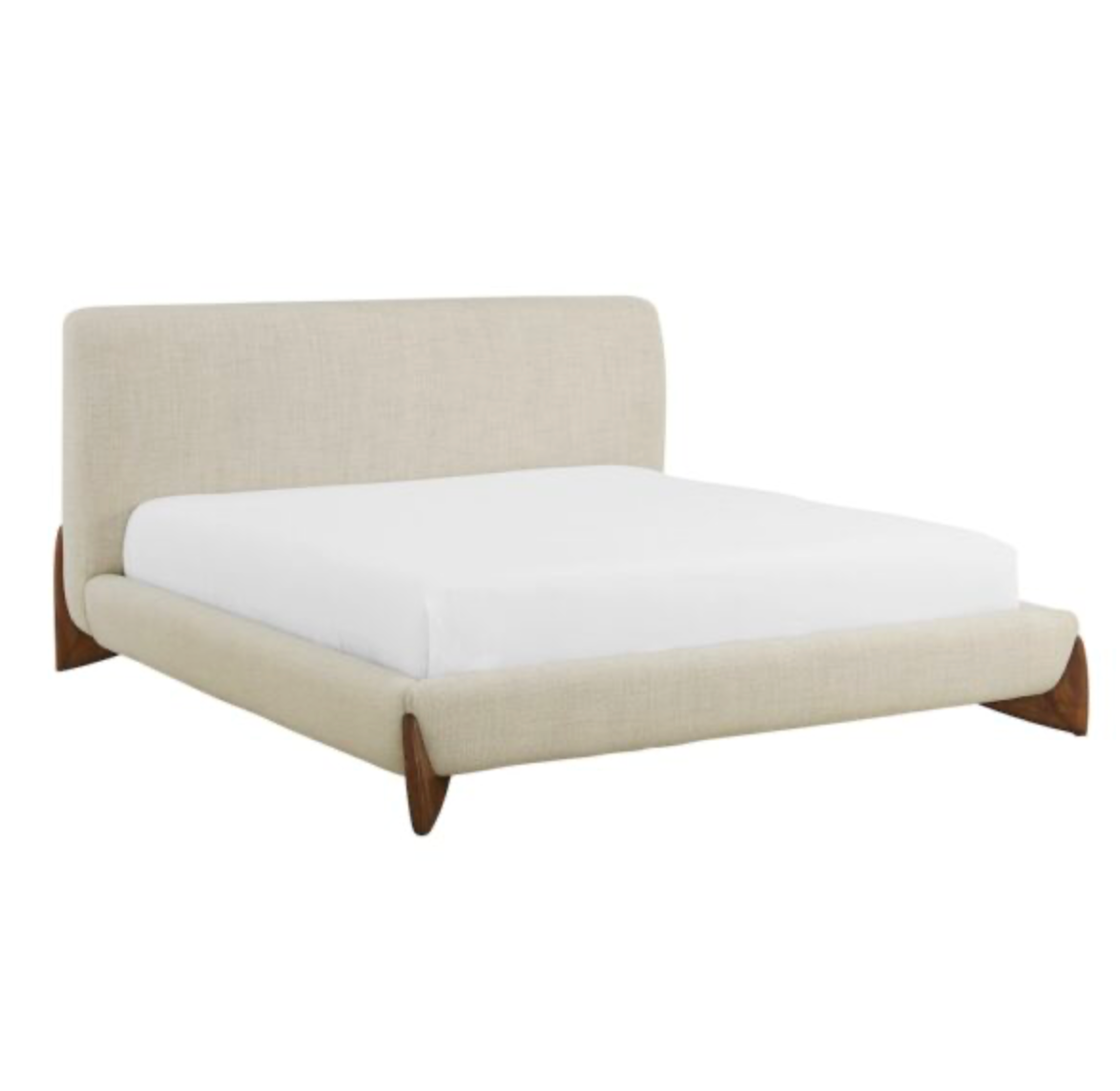 Constance 74" Queen Bed- Raw Sugar and Brushed Cypress
