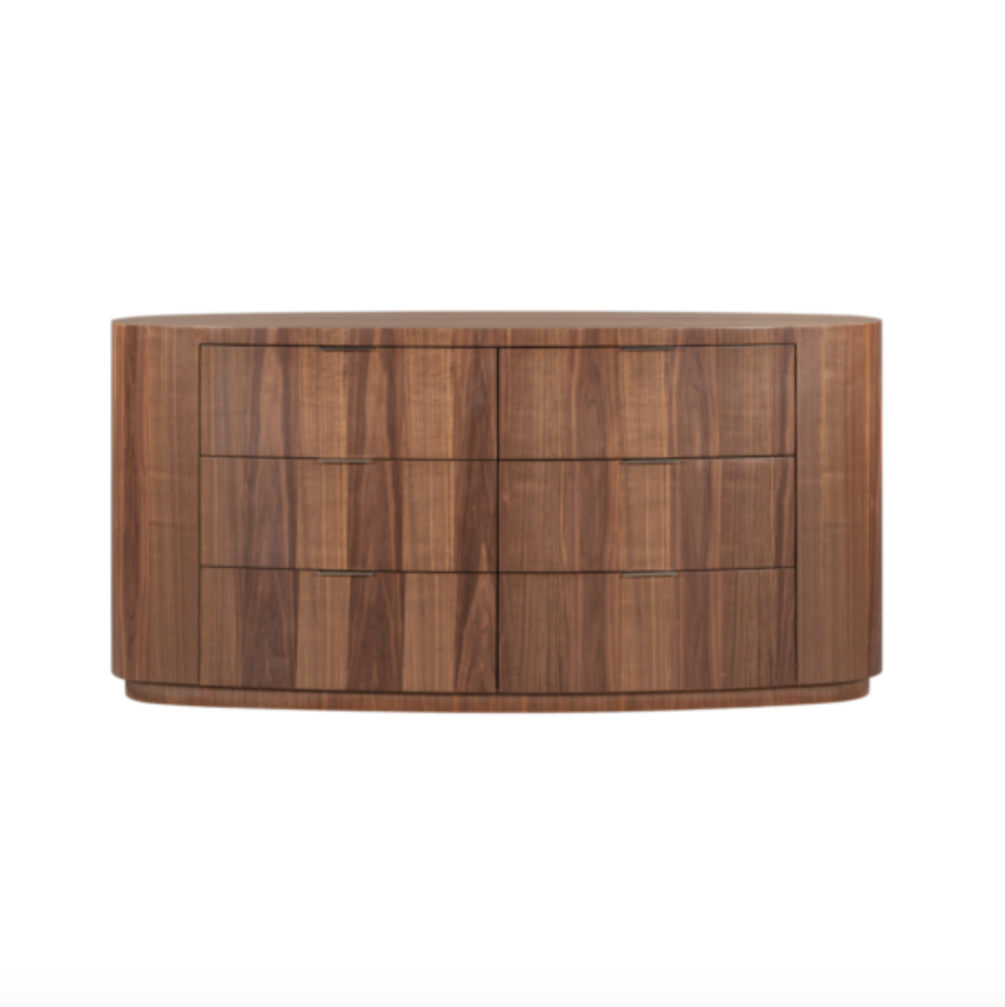 Constance 68" Six Drawer Oak Dresser- Brushed Cypress