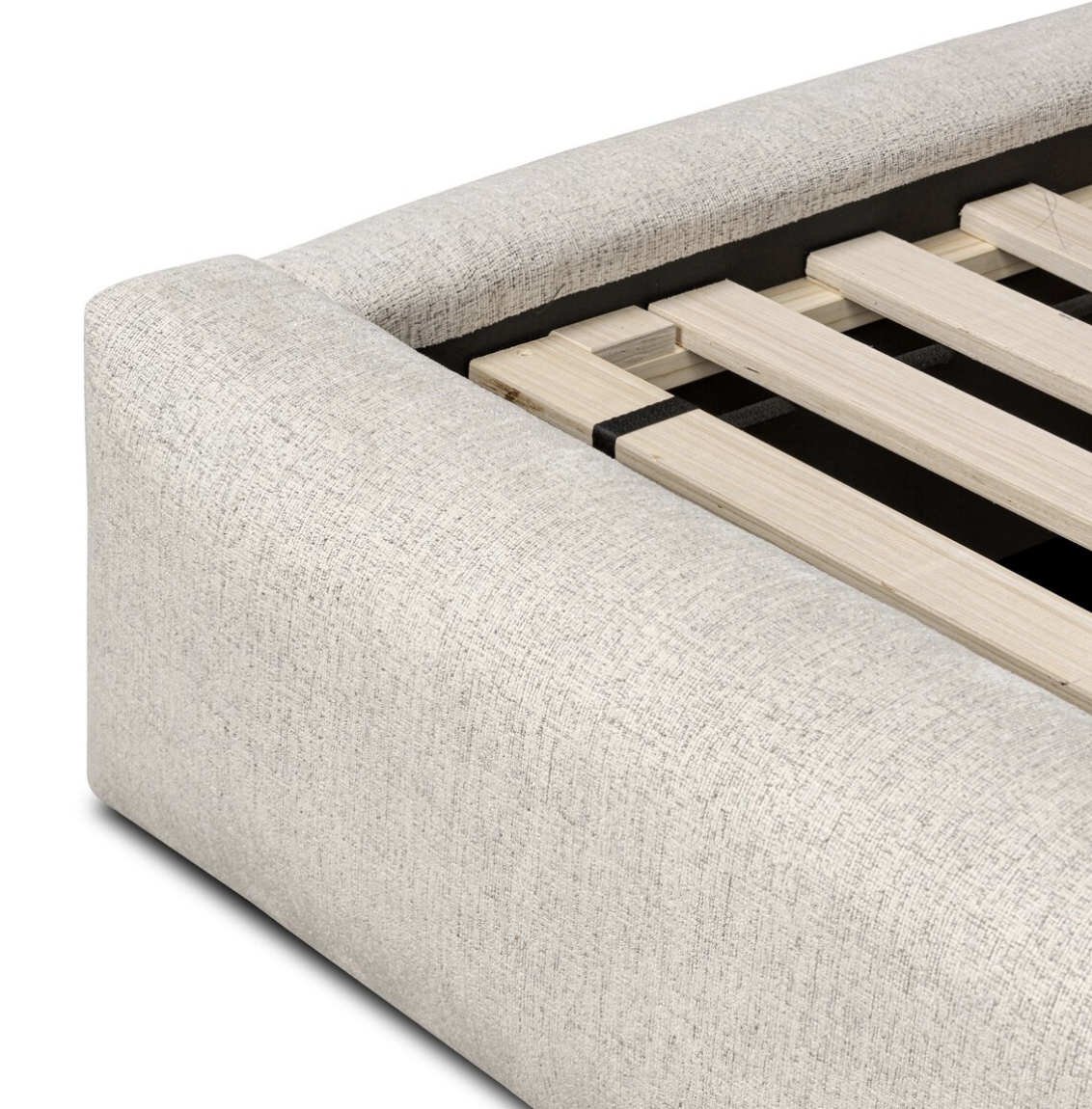 Analise 73" Upholstered King Bed - Plushtone Linen