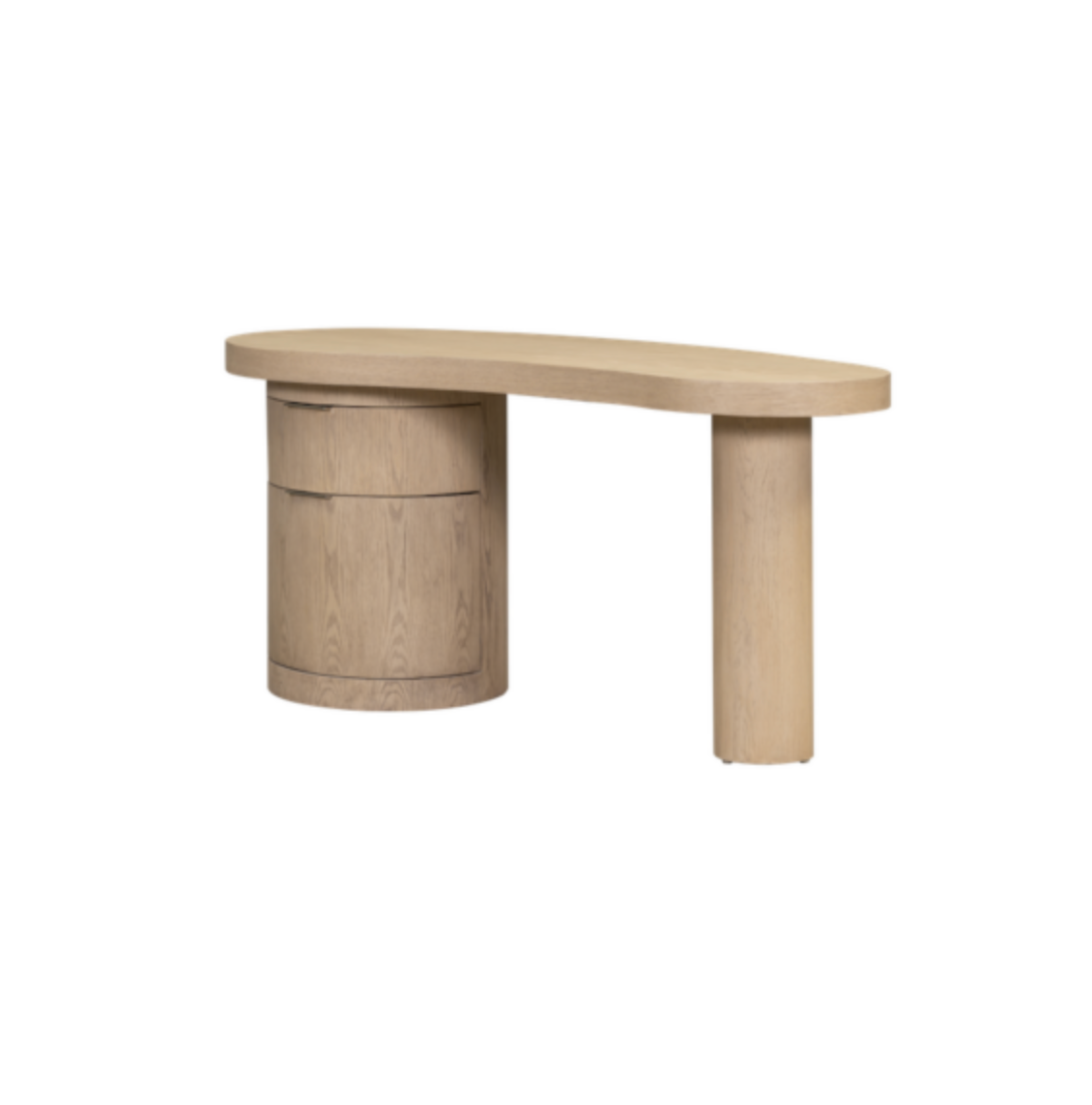 Rowe 64" Desk- Raw Oak