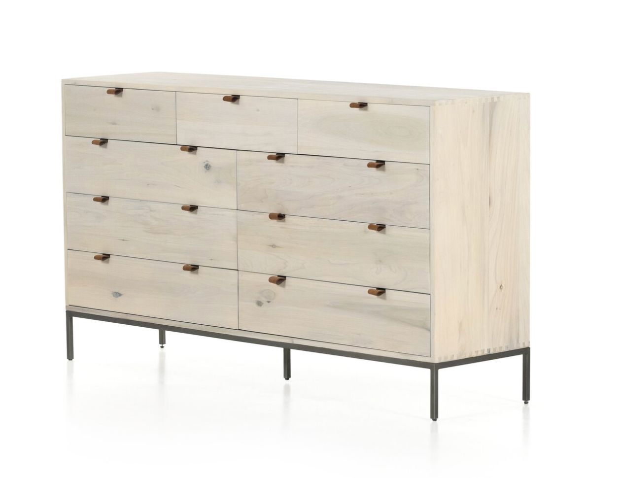 Marcel 70" 7 Drawer Dresser - Dove Poplar