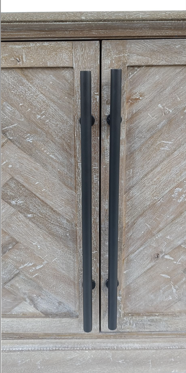 Bradley 36" 2 Door Cabinet - New White Wash