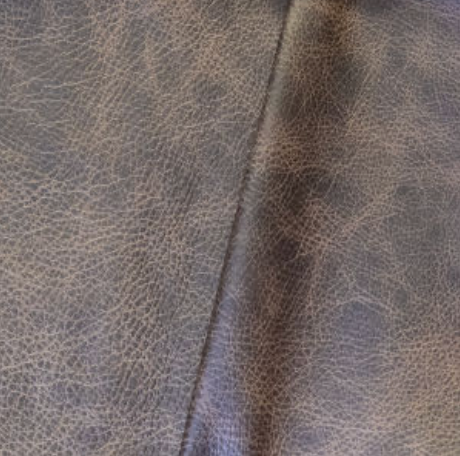 Bodie 36" Square Storage Top Grain Leather Ottoman - Omaha Cigar