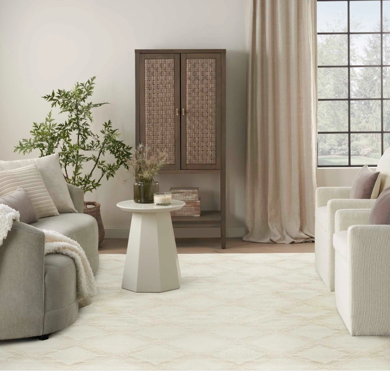 Celestial Area Rug - Ivory