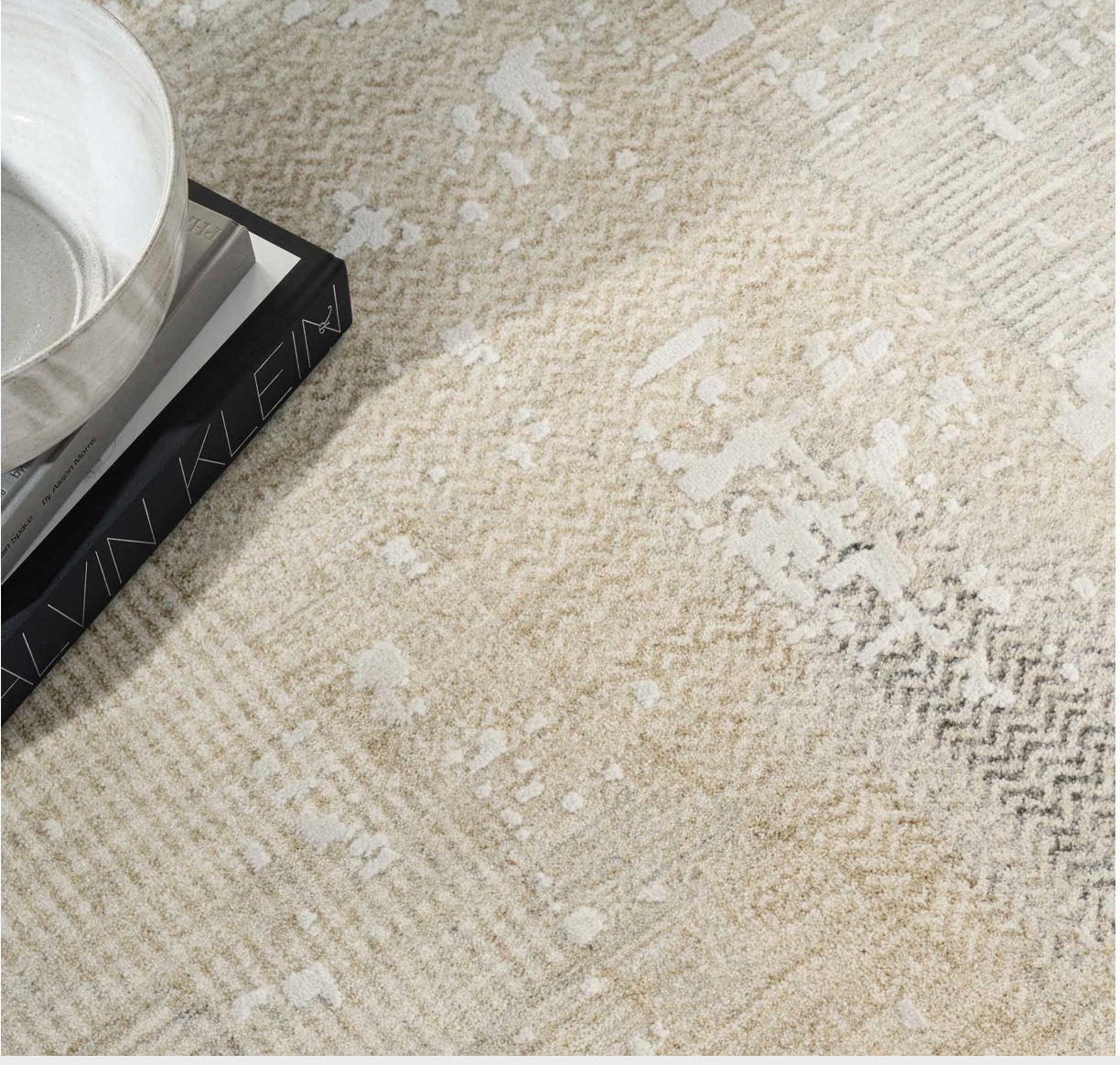 Suave Area Rug - Cream Ivory