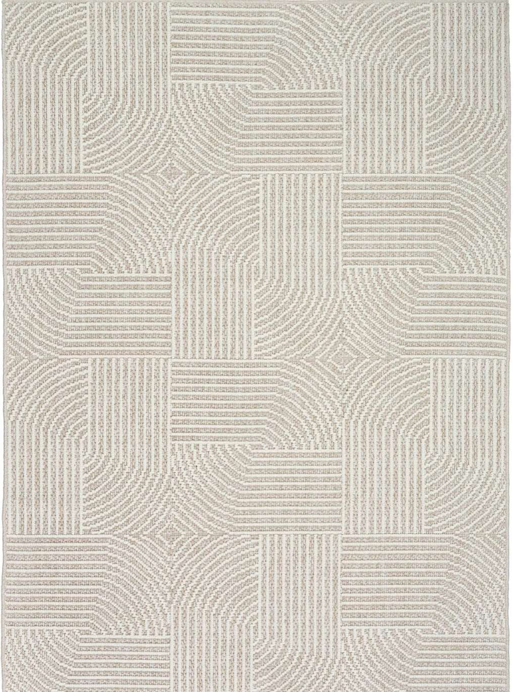Strata Area Rug - Beige Ivory