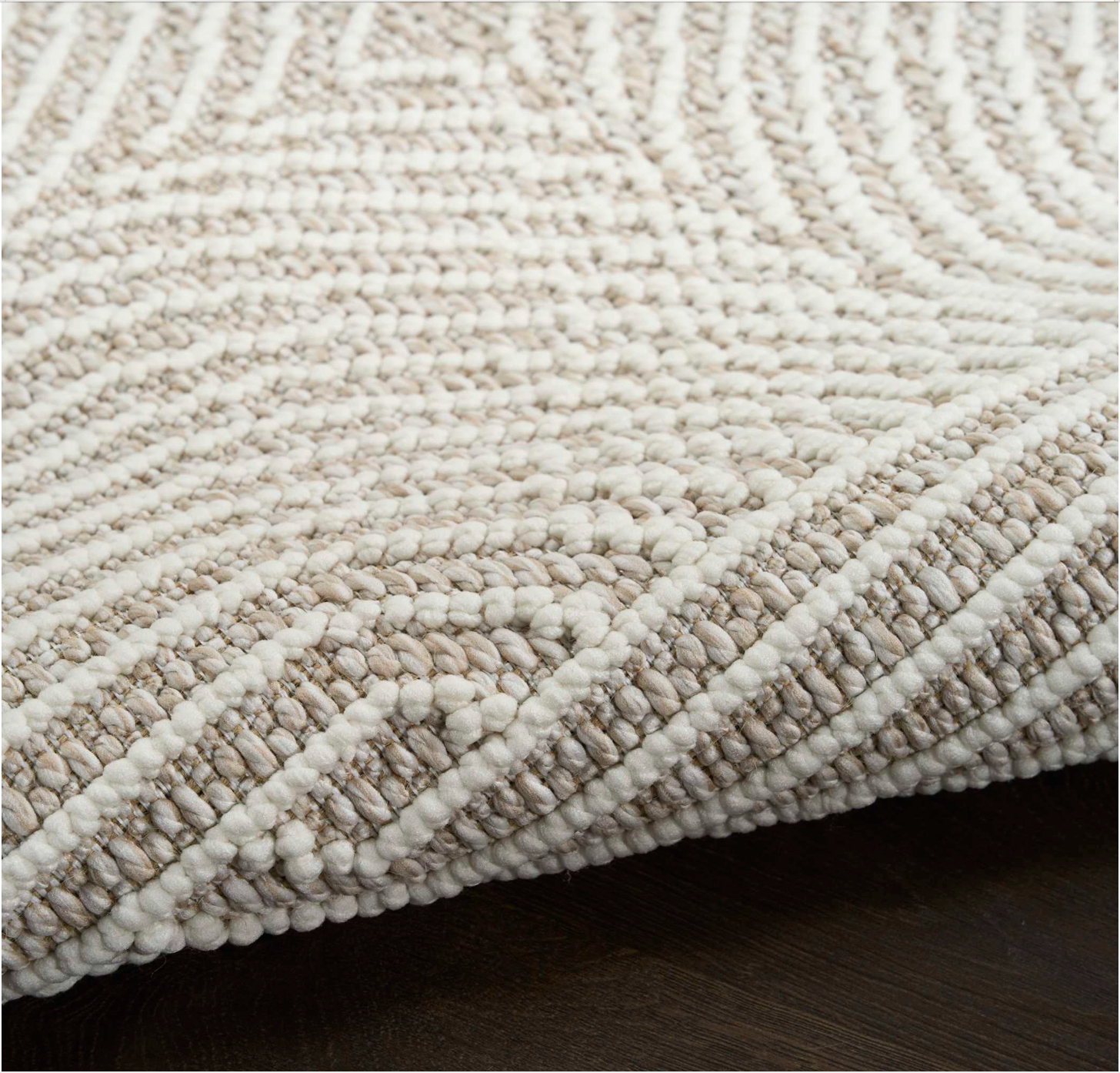 Strata Area Rug - Beige Ivory