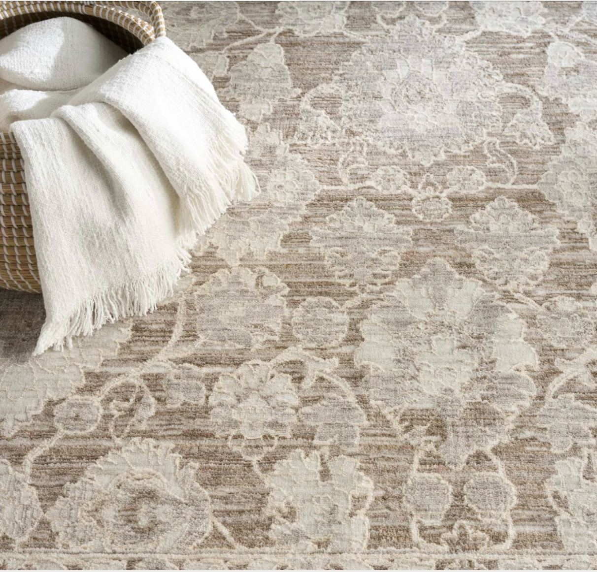 Estate Area Rug - Ivory Mocha