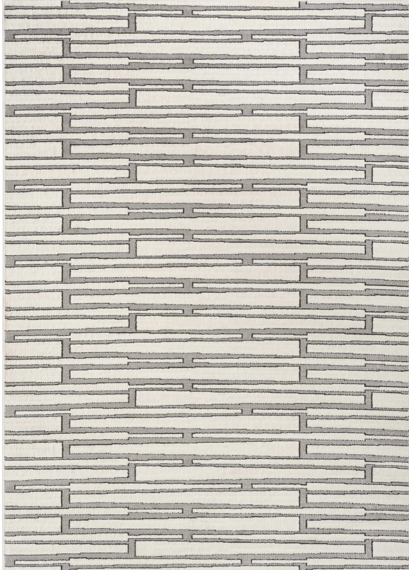 CityScape Area Rug - Ivory Grey