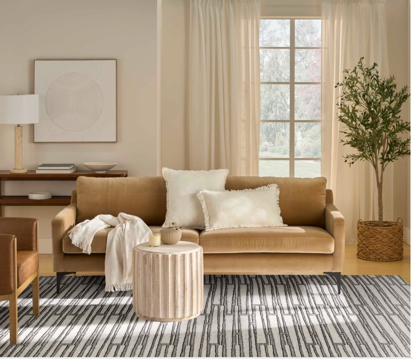 CityScape Area Rug - Ivory Grey