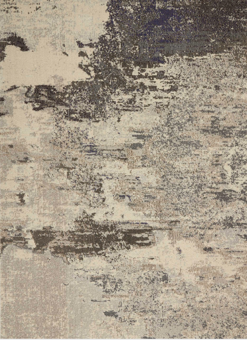 Celebratory Area Rug - Ivory/Grey