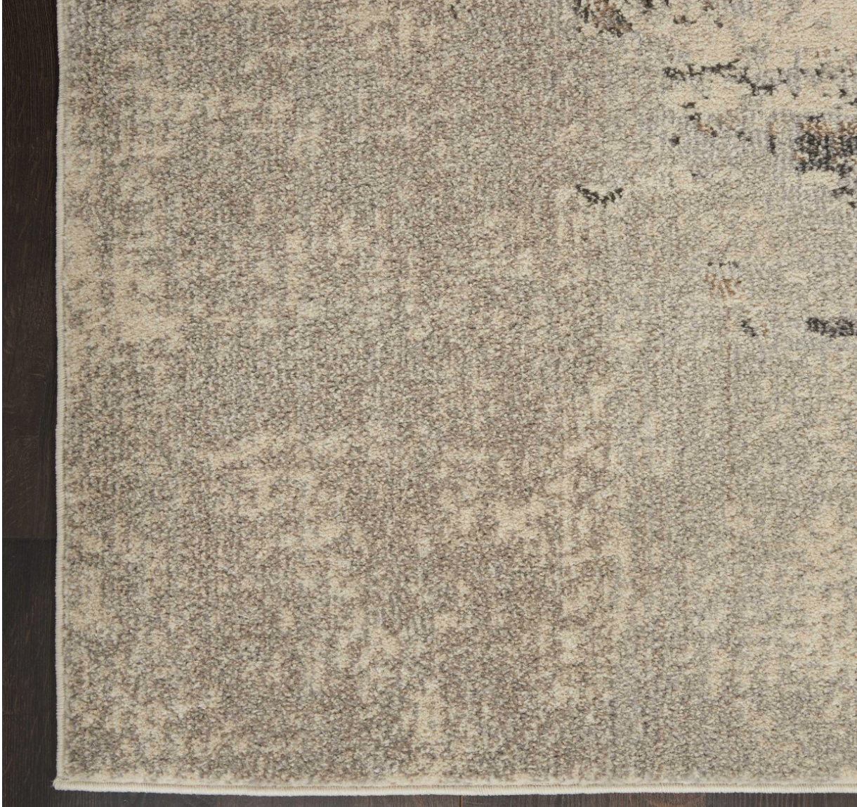 Celebratory Area Rug - Ivory/Grey