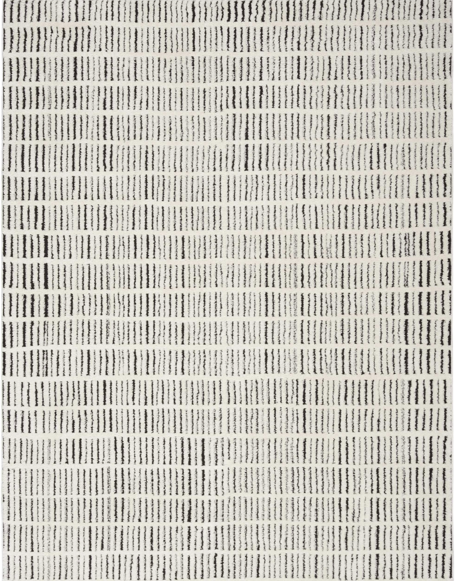 Tribeca Area Rug - Ivory Black