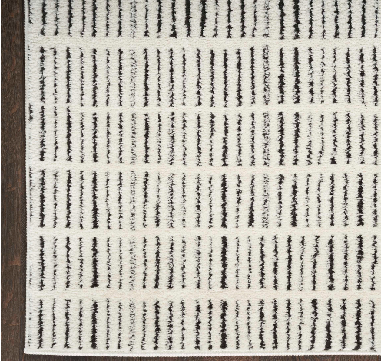 Tribeca Area Rug - Ivory Black