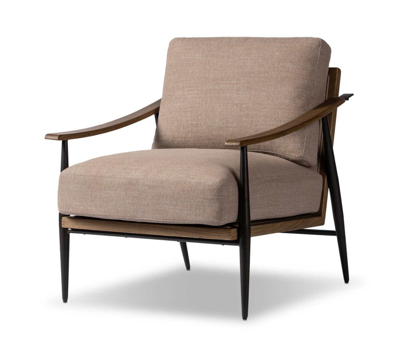 Clark 29" Occasional Chair - Warm Crypton Taupe