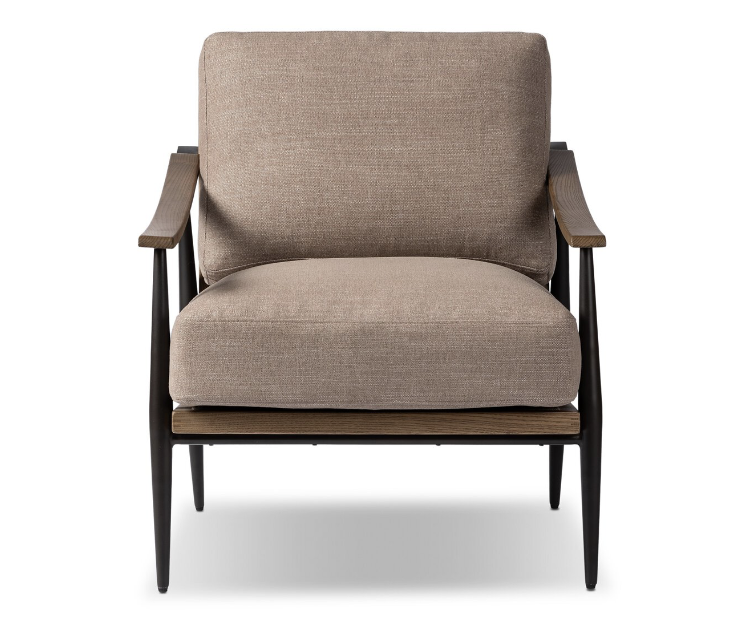 Clark 29" Occasional Chair - Warm Crypton Taupe