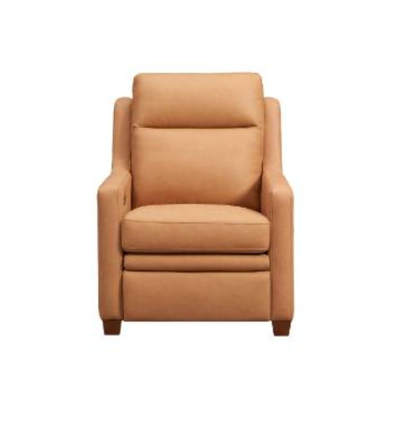 Fraser 32" Top Grain Power Motion Reclining Chair - Camel