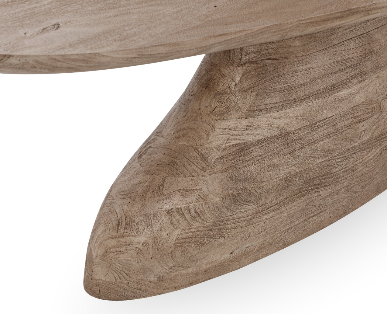 Amara 94" Oval Dining Table - Sandstone
