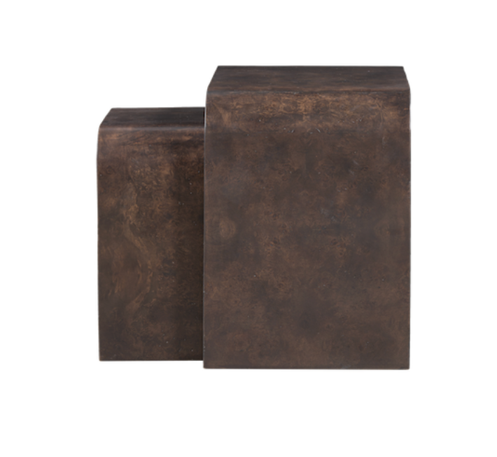 Breann Nesting Tables-Chocolate Burl