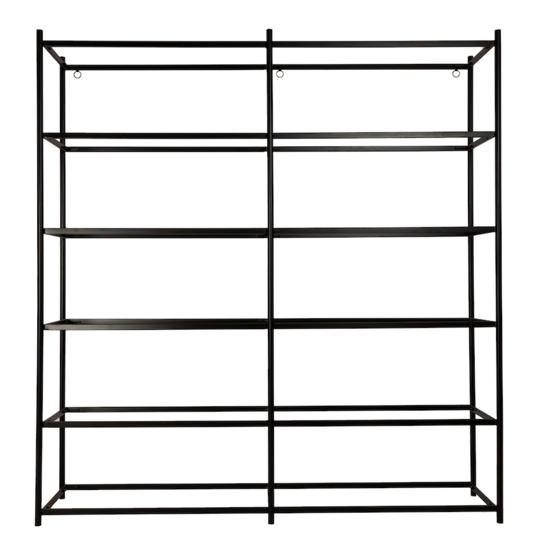 Henry 72" Bookshelf-Black