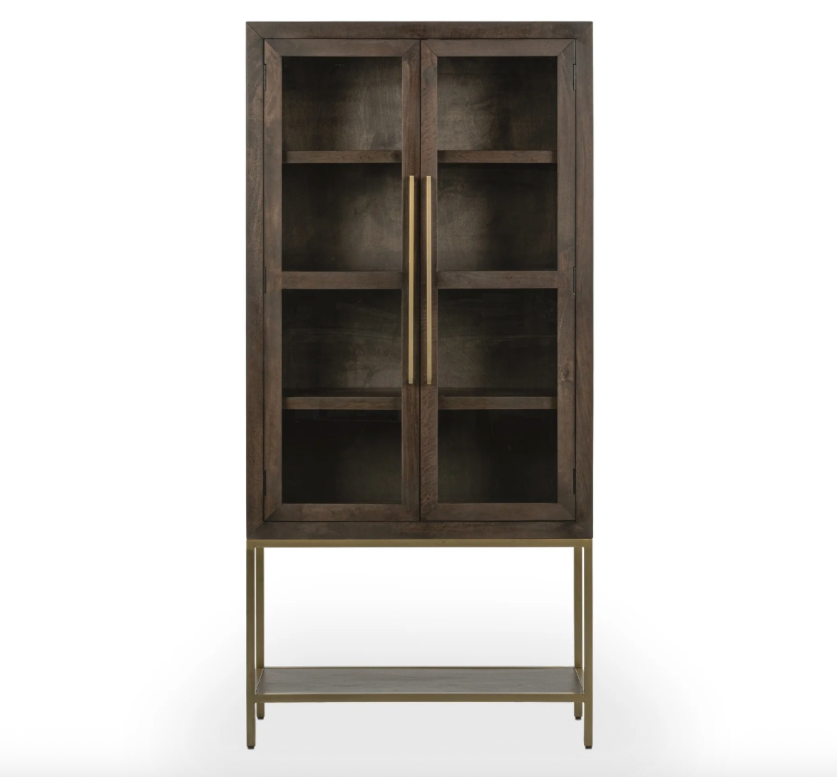 Salvatore 40" 2 Door Tall Cabinet - Espresso