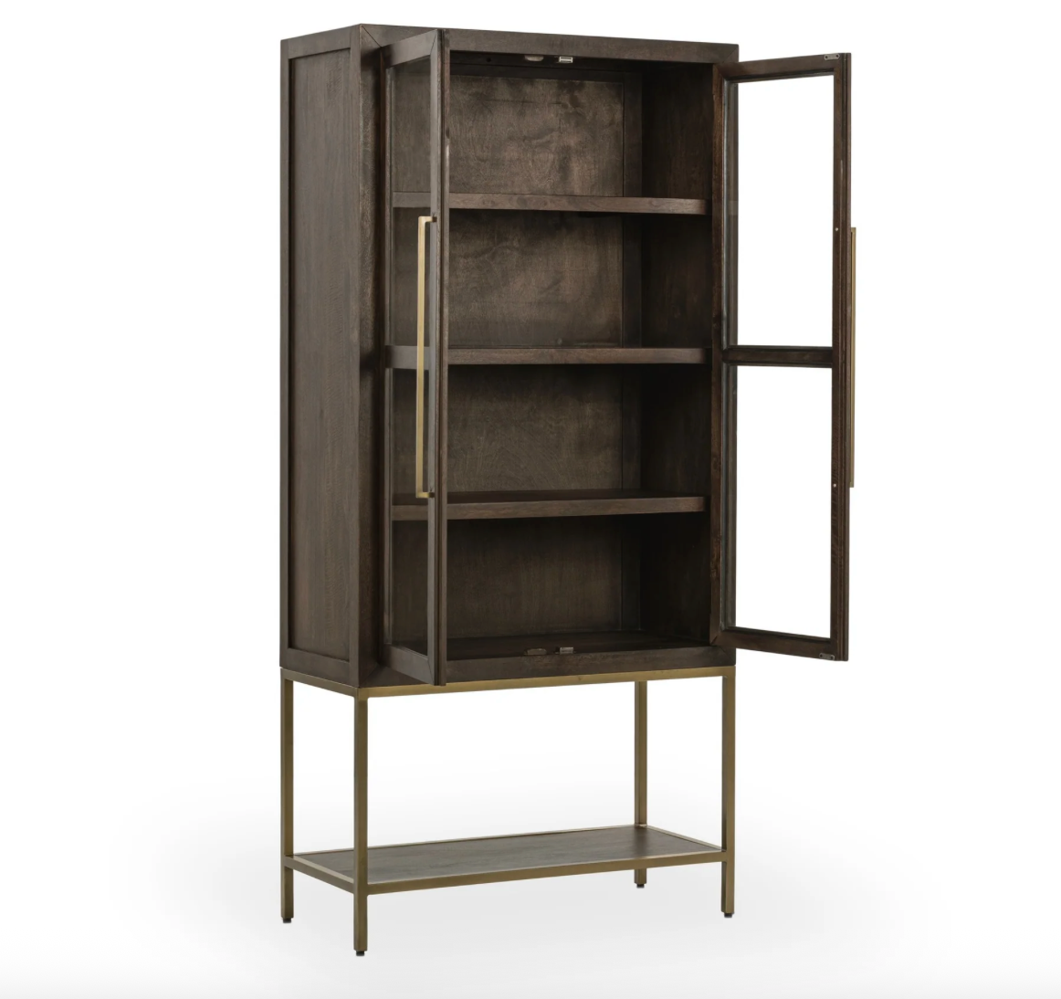 Salvatore 40" 2 Door Tall Cabinet - Espresso