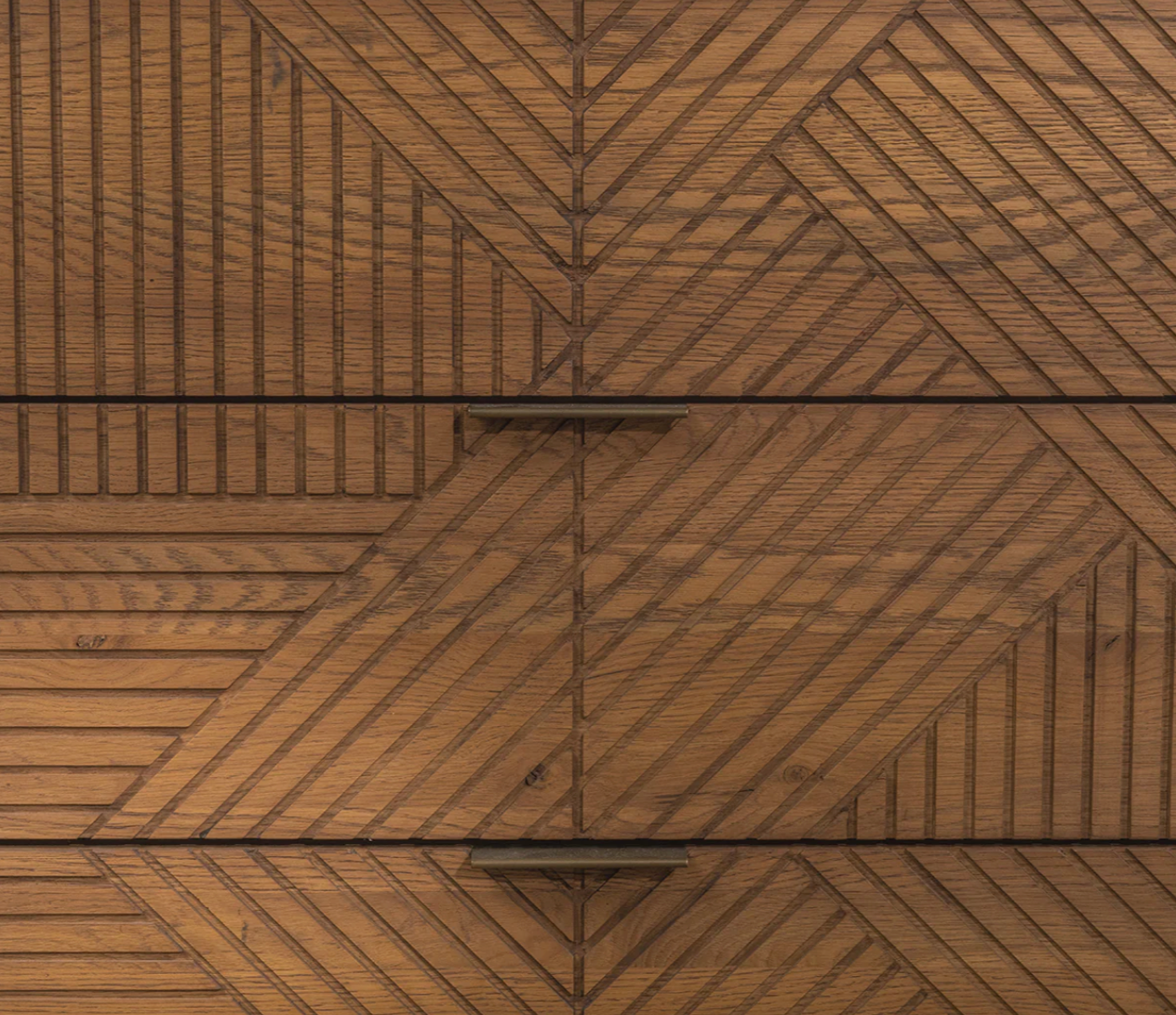 Santa Rosa 63" 6 Drawer Dresser- Oak