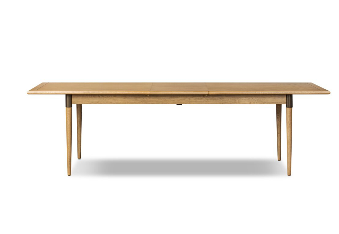 Hartford 84" - 104" Extension Dining Table - Fawn Oak