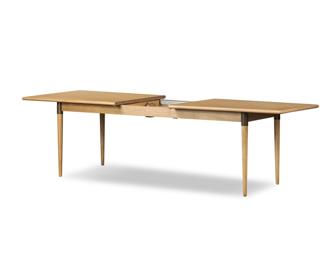 Hartford 84" - 104" Extension Dining Table - Fawn Oak
